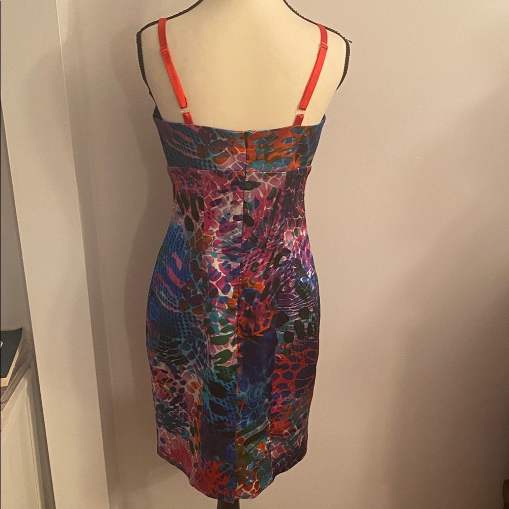 Boston proper vivid print size 6 dress adjustable straps - Picture 5 of 9